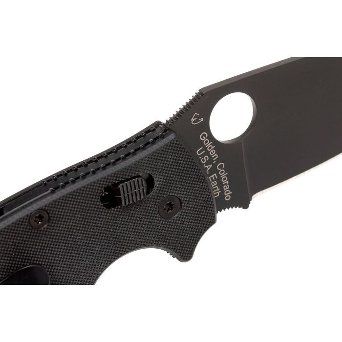 Нож Spyderco Manix 2 XL Black Blade, S30V (C95GPBBK2) изображение 4