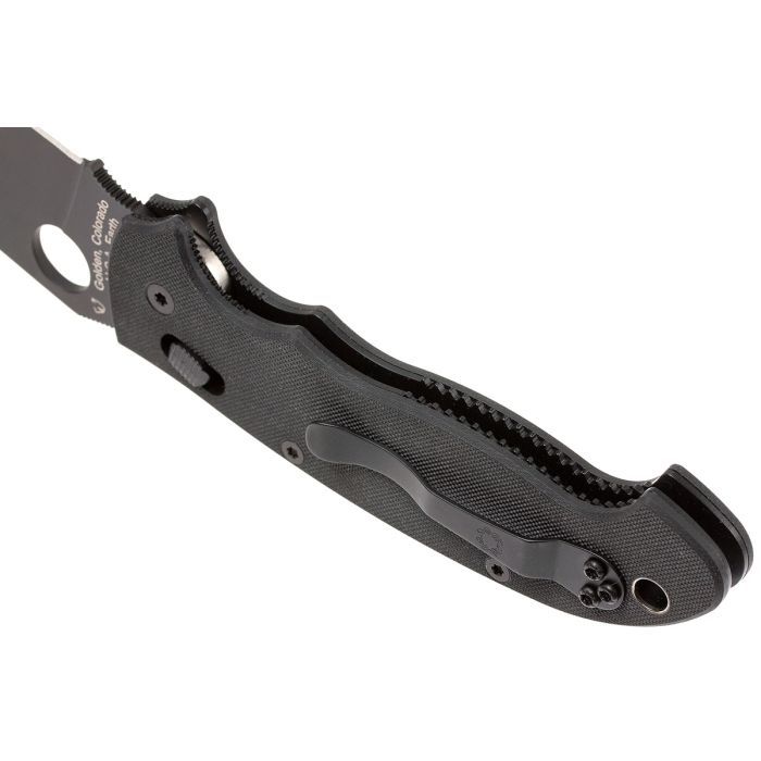 Нож Spyderco Manix 2 XL Black Blade, S30V (C95GPBBK2) изображение 5