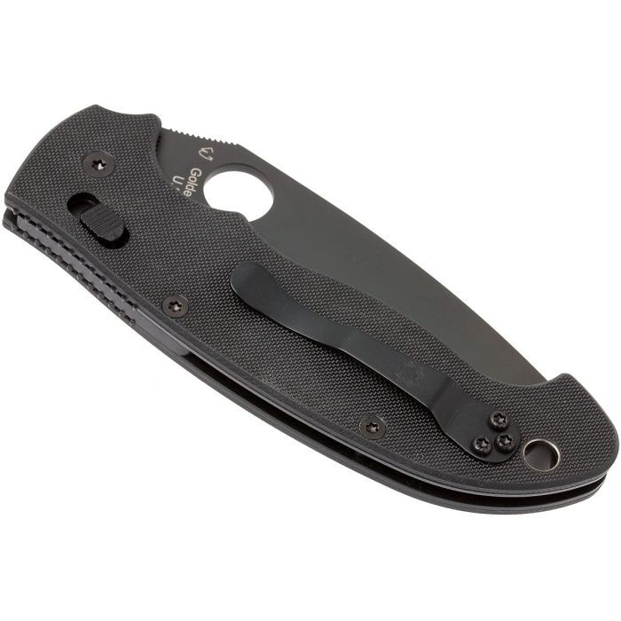Нож Spyderco Manix 2 XL Black Blade, S30V (C95GPBBK2) изображение 6