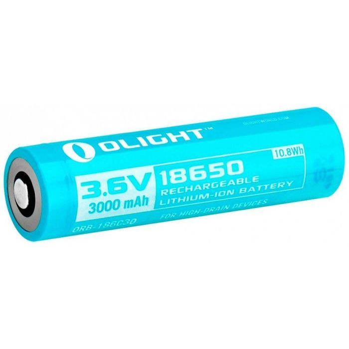 Аккумулятор Olight 18650 Li-Ion 3000mAh для H2R (ORB3-186C30)