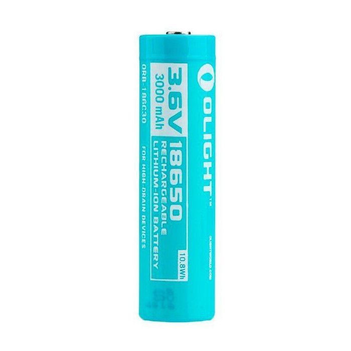 Аккумулятор Olight 18650 Li-Ion 3000mAh для H2R (ORB3-186C30) изображение 2