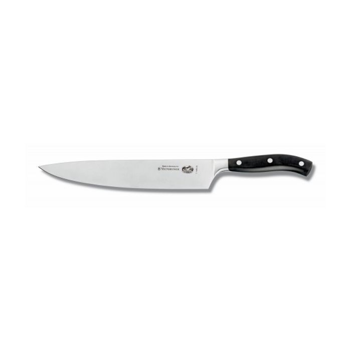 Кухонный нож Victorinox Grand Maitre шеф-повара 25 см, черный (7.7403.25G)