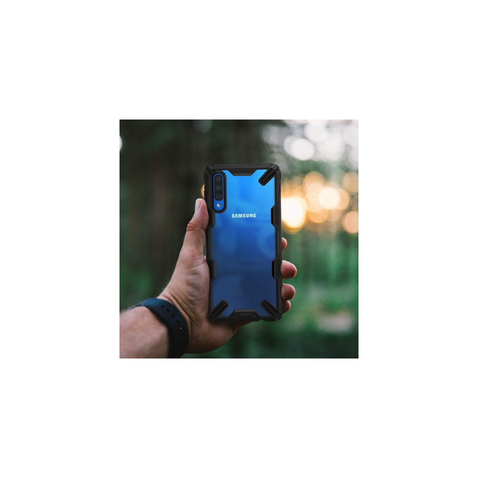 Чехол для мобильного телефона Ringke Fusion X Samsung Galaxy A50 Black (RCS4523) изображение 3