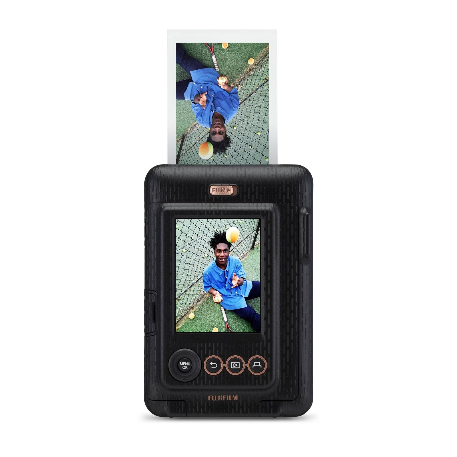 Камера миттєвого друку Fujifilm INSTAX Mini LiPlay Elegant Black (16631801) зображення 5