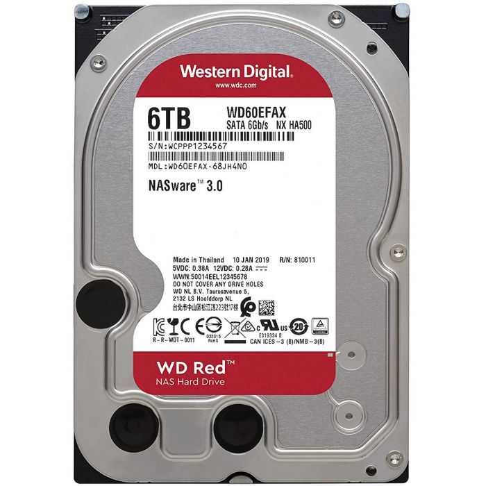 Жесткий диск 3.5" 6TB WD (WD60EFAX) изображение 2