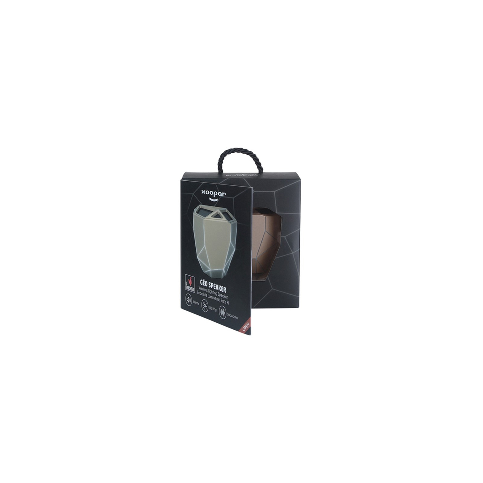 Інтерактивна іграшка Xoopar Акустична система Geo Speaker Silver (XP81016.12BL) зображення 2
