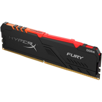 Модуль пам'яті для комп'ютера DDR4 16GB 2666 MHz HyperX FURY RGB Kingston Fury (ex.HyperX) (HX426C16FB3A/16) зображення 3