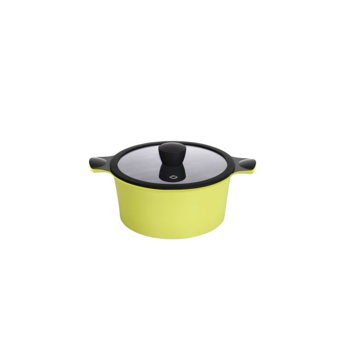 Кастрюля Ringel Zitrone black с крышкой 4,2 л (RG-2108-24/1 BL)