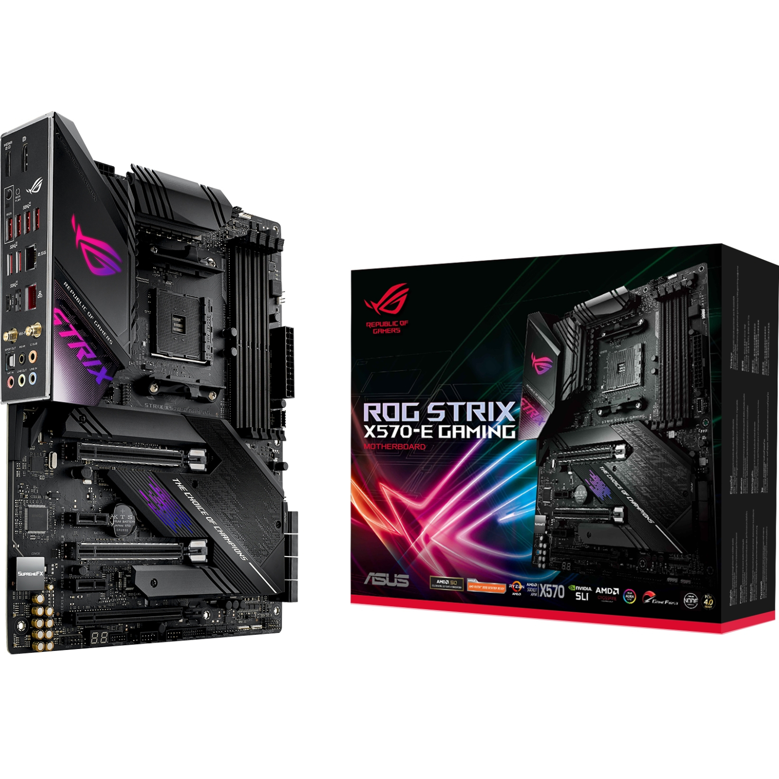 Материнская плата ASUS ROG STRIX X570-E GAMINGцены в Киеве и