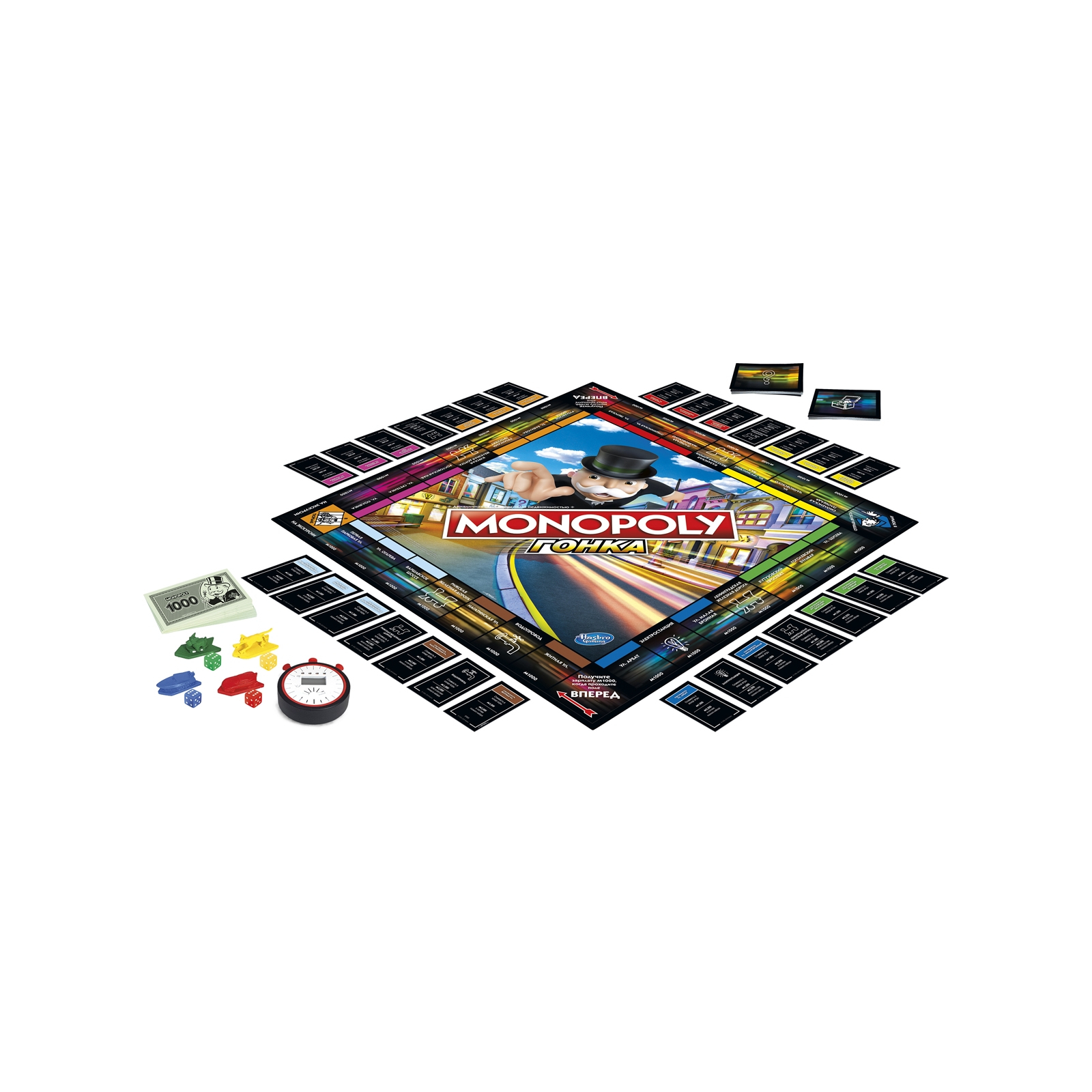 Настільна гра Hasbro Монополія Перегони (E7033_121) зображення 2
