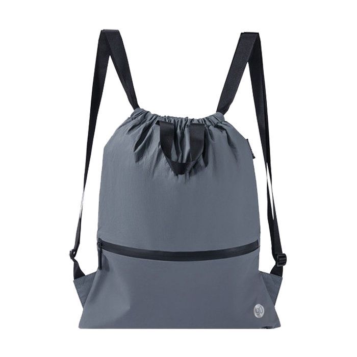 Рюкзак туристичний Xiaomi RunMi 90 Points Lightweight Urban Drawstring Backpack Dark G (6972125146151)