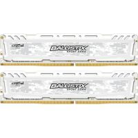Модуль памяти для компьютера DDR4 16GB (2x8GB) 3200 MHz Ballistix Sport LT White Micron (BLS2K8G4D32AESCK)