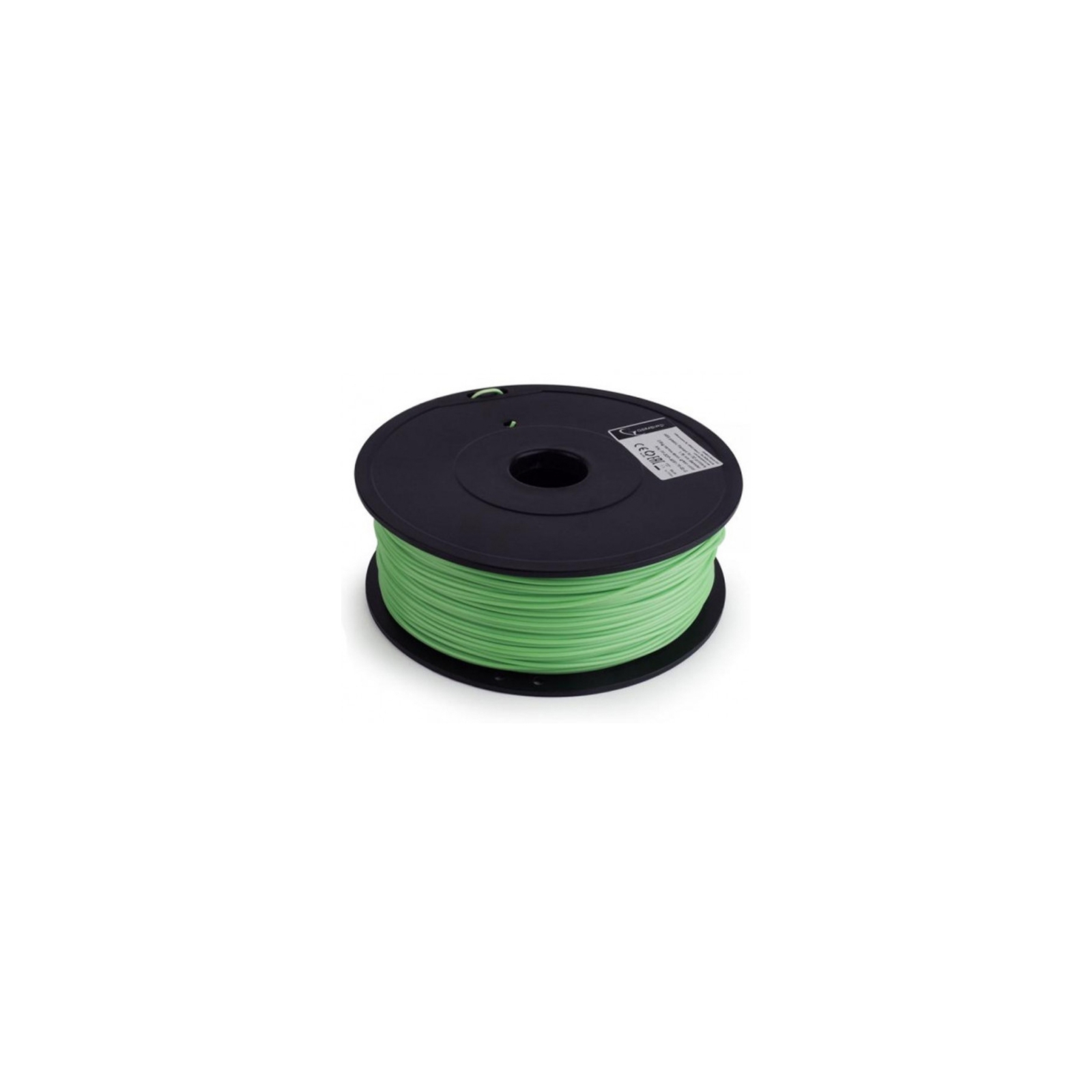 Пластик для 3D-принтера Gembird ABS, 1.75 мм, 0.6 kg, Green (FF-3DP-ABS1.75-02-G) зображення 2