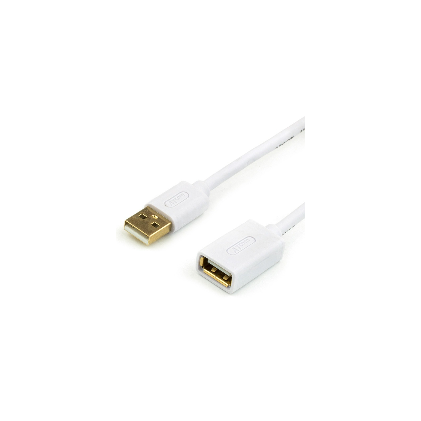 Дата кабель USB 2.0 AM/AF 0.8m Atcom (13424)