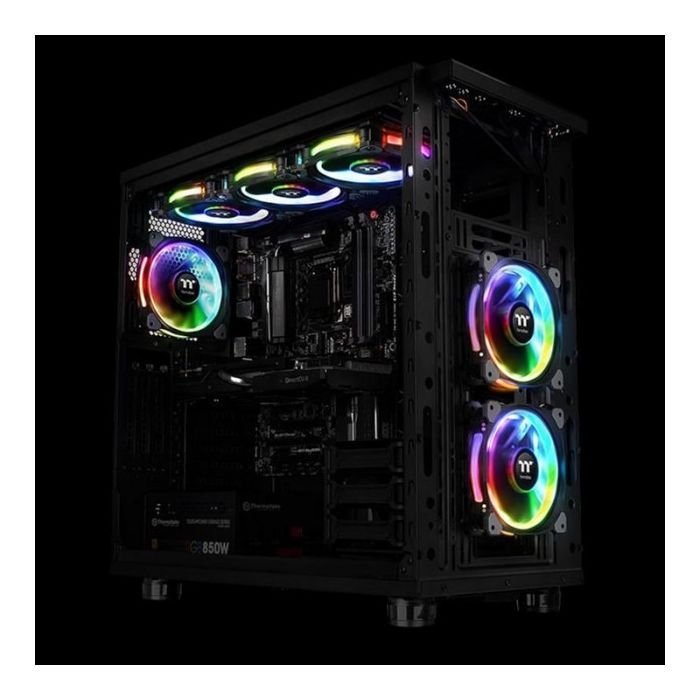 Кулер до корпусу ThermalTake Riing Plus 12 RGB Radiator Fan TT Premium Edition (3-Fan Pa (CL-F053-PL12SW-A) зображення 4