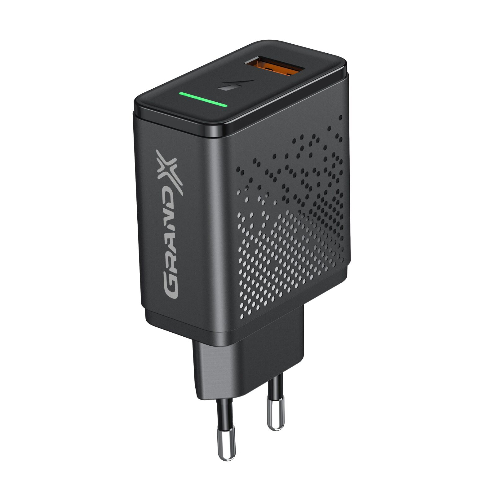 Зарядний пристрій Grand-X Fast Charge 5-в-1 QC 3.0, AFC, SCP,FCP, VOOC, 1 USB 22.5W (CH-850) зображення 4
