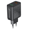 Зарядний пристрій Grand-X Fast Charge 5-в-1 QC 3.0, AFC, SCP,FCP, VOOC, 1 USB 22.5W (CH-850) зображення 4