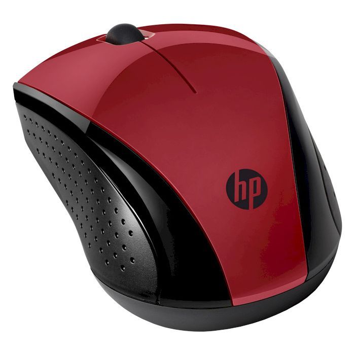 Мышка HP 220 Red (7KX10AA)