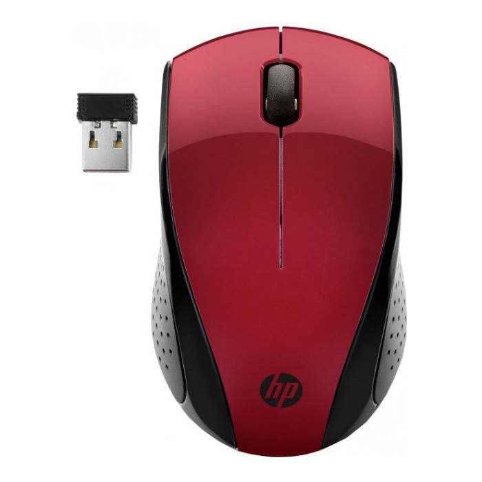 Мышка HP 220 Red (7KX10AA) изображение 2