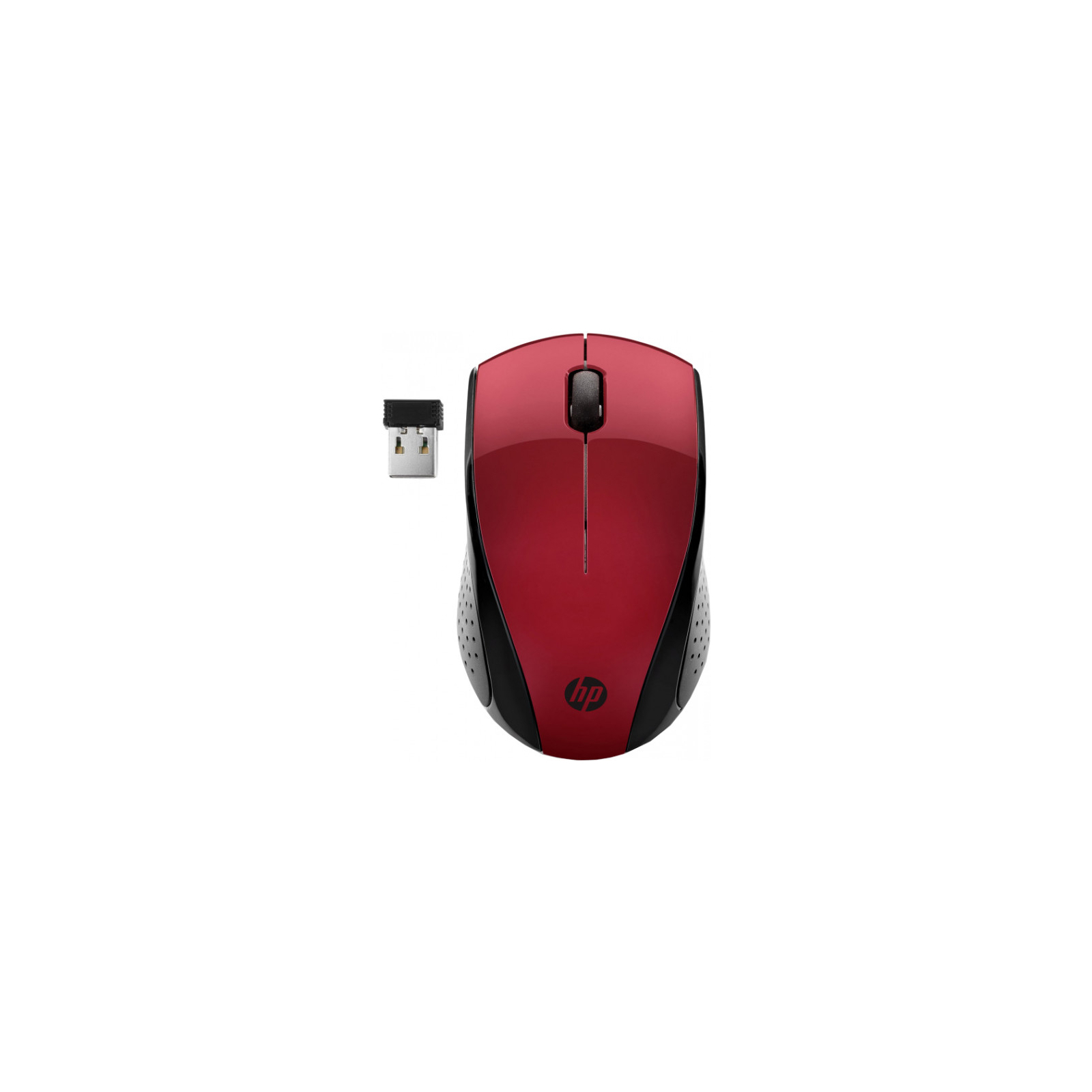 Мышка HP 220 Red (7KX10AA) изображение 2