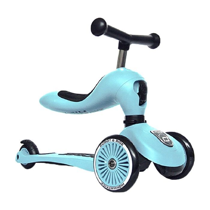 Самокат Scoot&Ride Highwaykick-1 Сіро-зелений (SR-160629-FOREST)