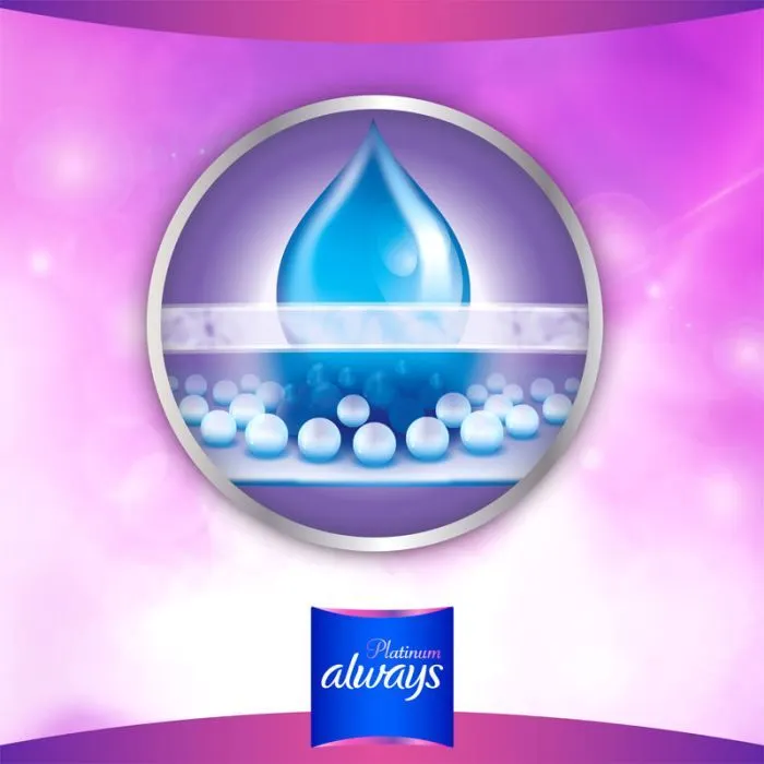 Гігієнічні прокладки Always Platinum Super Plus Single 7шт (8001090430625) зображення 6
