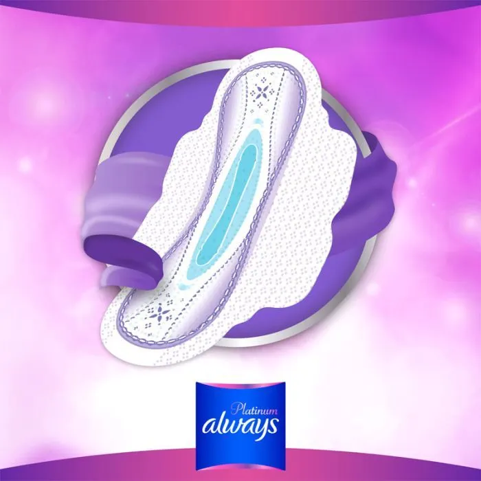 Гігієнічні прокладки Always Platinum Super Plus Single 7шт (8001090430625) зображення 7