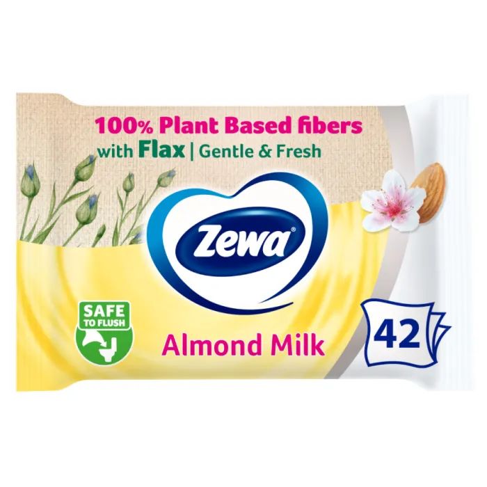 Туалетная бумага Zewa Pure без аромата 42 шт. (7322540796582)