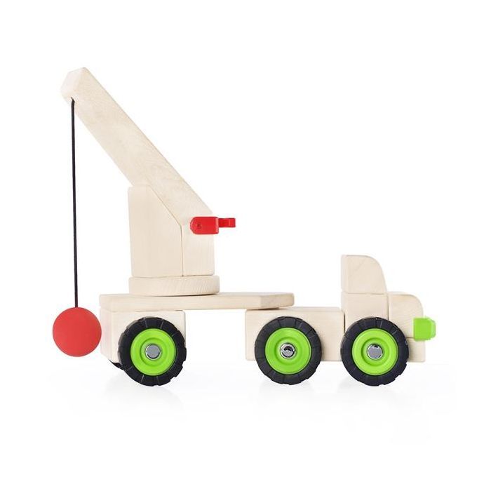 Спецтехніка Guidecraft Block Science Trucks Велика стінобитних машина (G7533) зображення 4