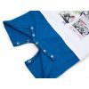 Боди детское Tongs с машинкой (2581-56B-blue) изображение 4