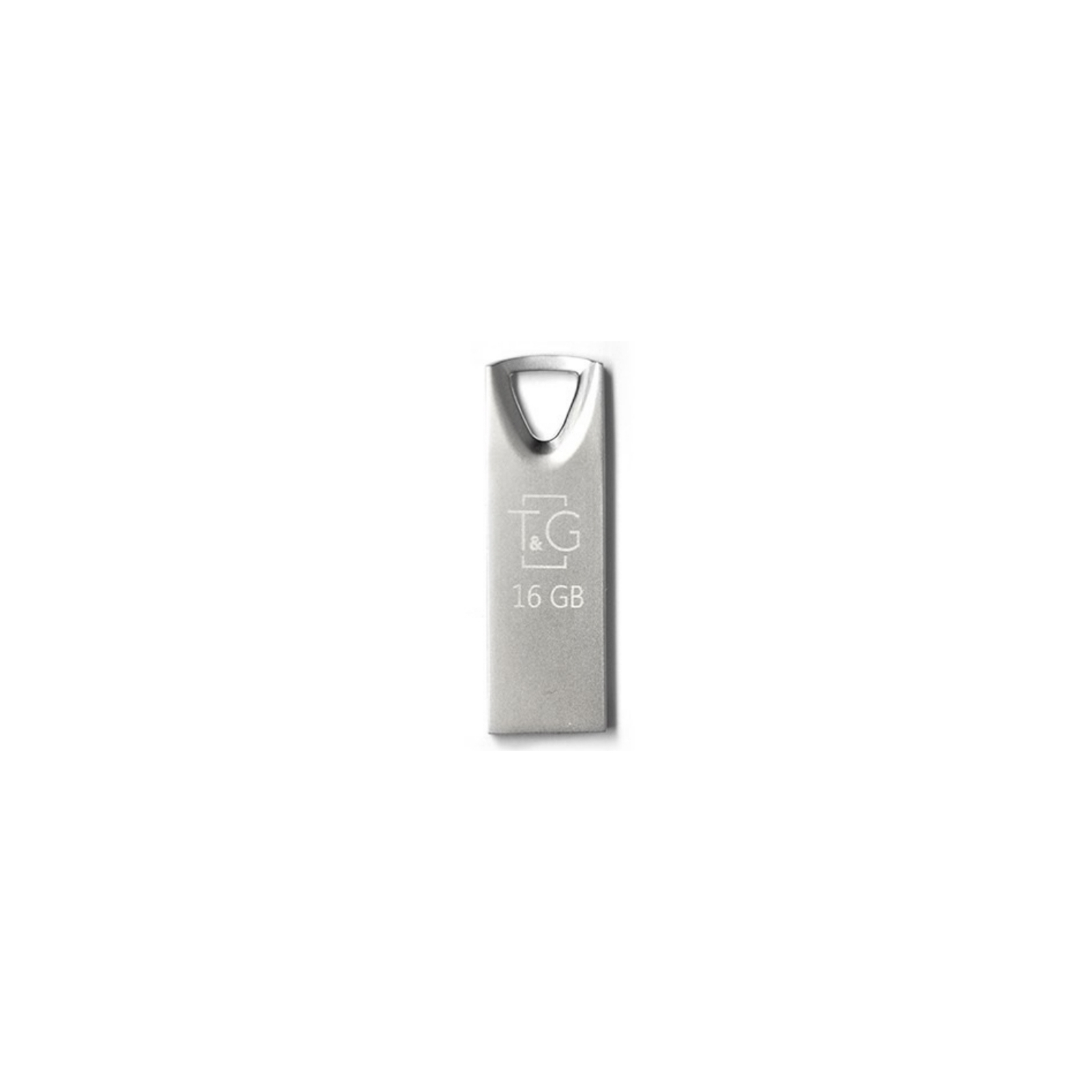 USB флеш накопичувач T&G 16GB 117 Metal Series Silver USB 2.0 (TG117SL-16G)
