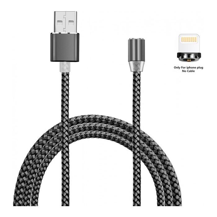 Дата кабель USB 2.0 AM to Lightning 1.2m Magneto grey XoKo (SC-355i MGNT-GR)