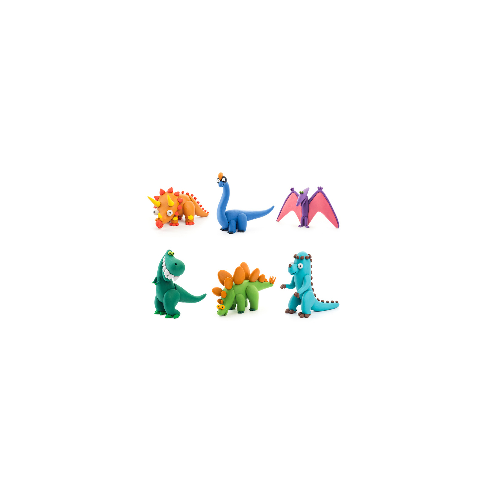 Набор для творчества Hey clay Набор для лепки (с приложением) Ліпака Динозаври (548998) изображение 3