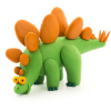 Набір для творчості Hey clay Ліпака Динозаври (548998) зображення 5