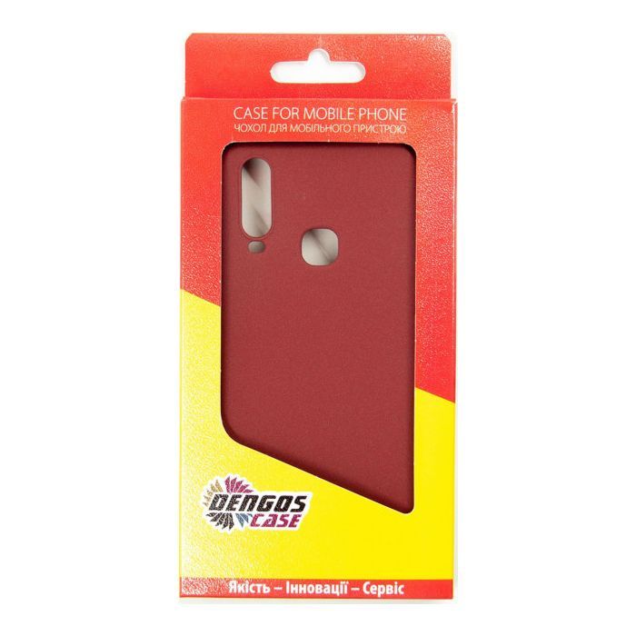 Чехол для мобильного телефона Dengos Carbon Vivo Y15, red (DG-TPU-CRBN-97) (DG-TPU-CRBN-97) изображение 4