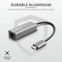 Переходник Trust Dalyx USB-C to Ethernet Adapter (23771_TRUST) изображение 6