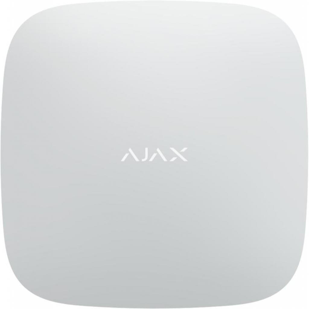 Модуль управления умным домом Ajax Hub 2 Plus біла