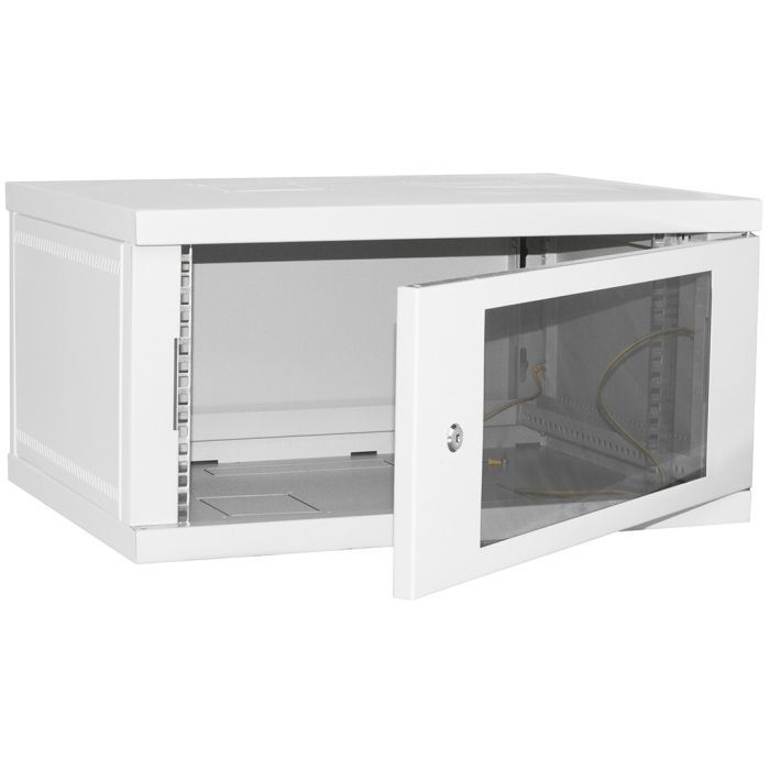 Шкаф настенный Ipcom 6U, 600*450, RAL7035 (СН-6U-060х045-ДС-7035) изображение 2