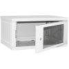 Шкаф настенный Ipcom 6U, 600*450, RAL7035 (СН-6U-060х045-ДС-7035) изображение 2