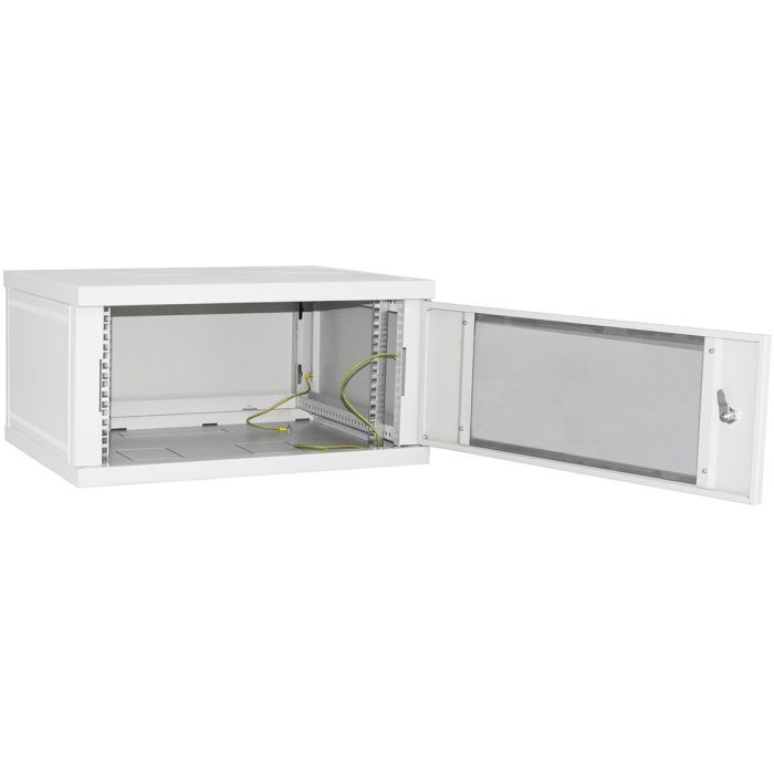 Шкаф настенный Ipcom 6U, 600*450, RAL7035 (СН-6U-060х045-ДС-7035) изображение 3