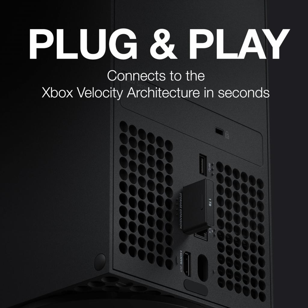 Зовнішній жорсткий диск 2.5" 1TB Storage Expansion Card for the Xbox Series X/S Seagate (STJR-1000400) зображення 2