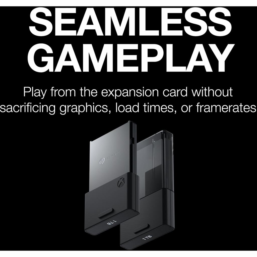 Зовнішній жорсткий диск 2.5" 1TB Storage Expansion Card for the Xbox Series X/S Seagate (STJR-1000400) зображення 3