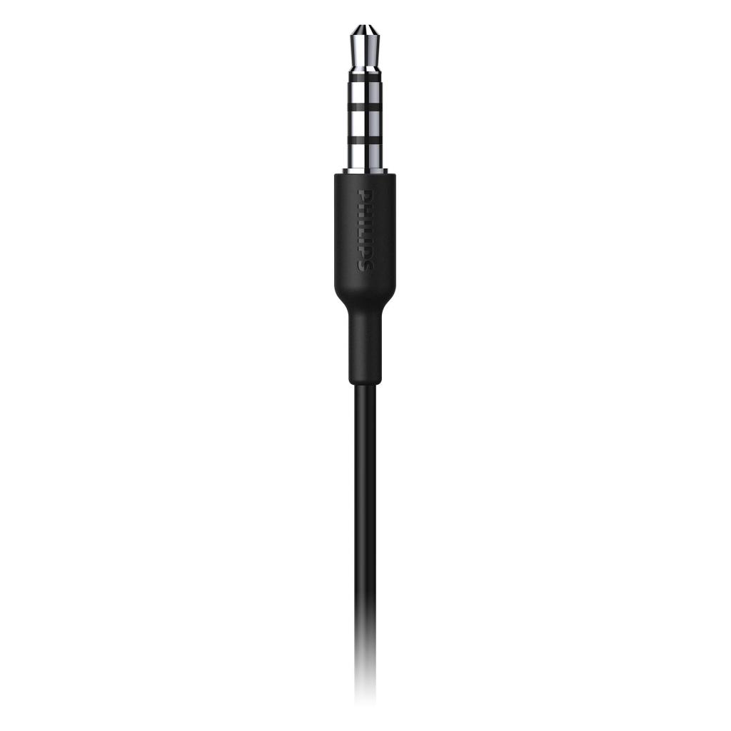 Навушники Philips TAA1105BK In-ear Mic Black (TAA1105BK/00) зображення 5