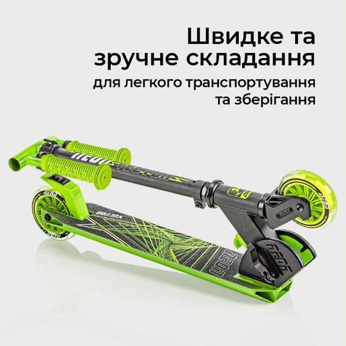 Самокат Neon Vector Зеленый (NT05G2) изображение 7