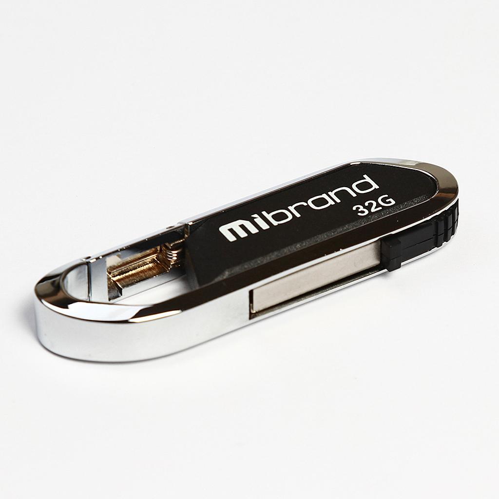 USB флеш накопитель Mibrand 32GB Aligator Grey USB 2.0 (MI2.0/AL32U7G)