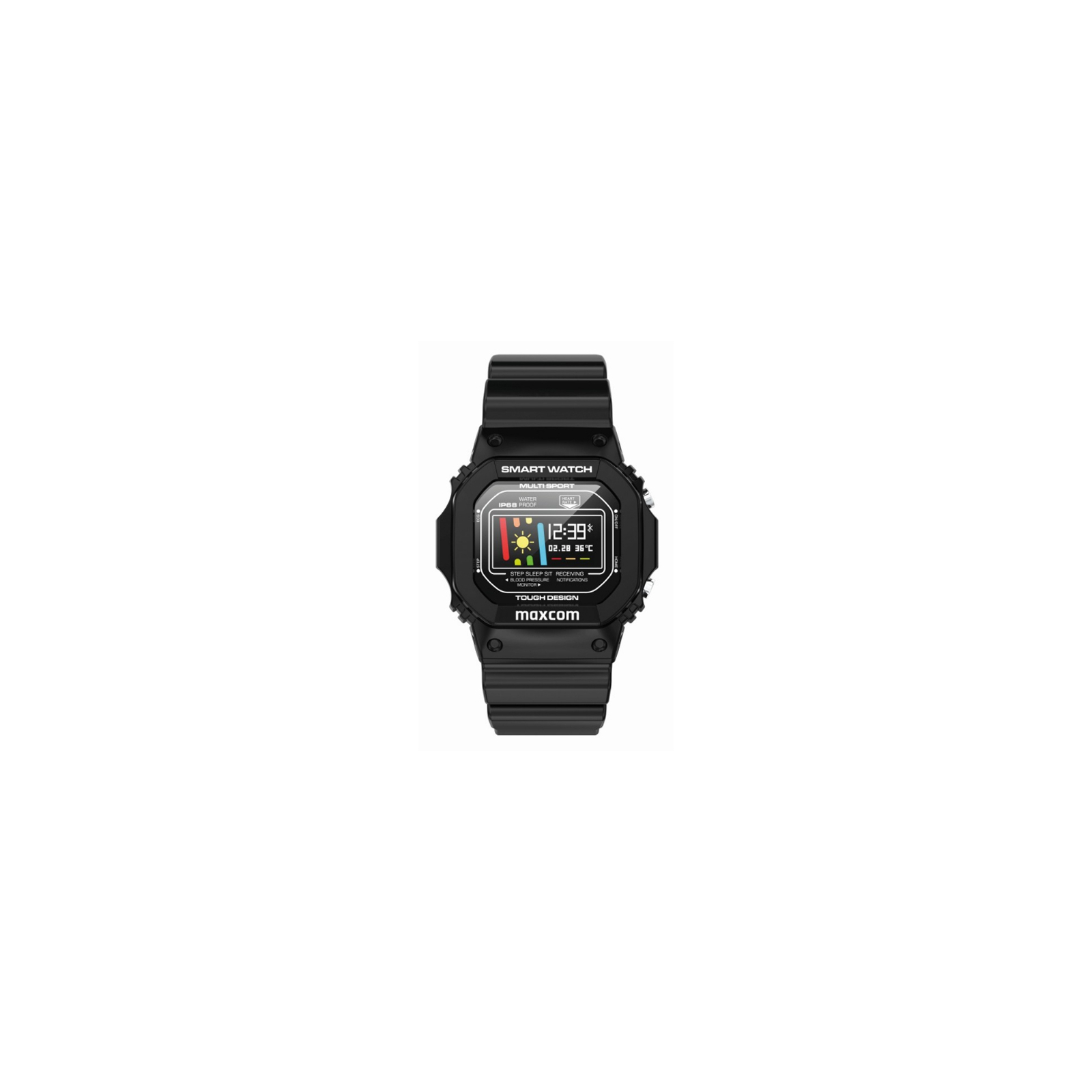Смарт-годинник Maxcom Fit FW22 CLASSIC Black зображення 2