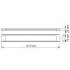 Світильник Videx LED 6W 1,2М 4100K 220V (VL-BN-36124) зображення 3