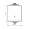 Переключатель Videx BINERA IP65 наружный 1кл проходной изображение 4