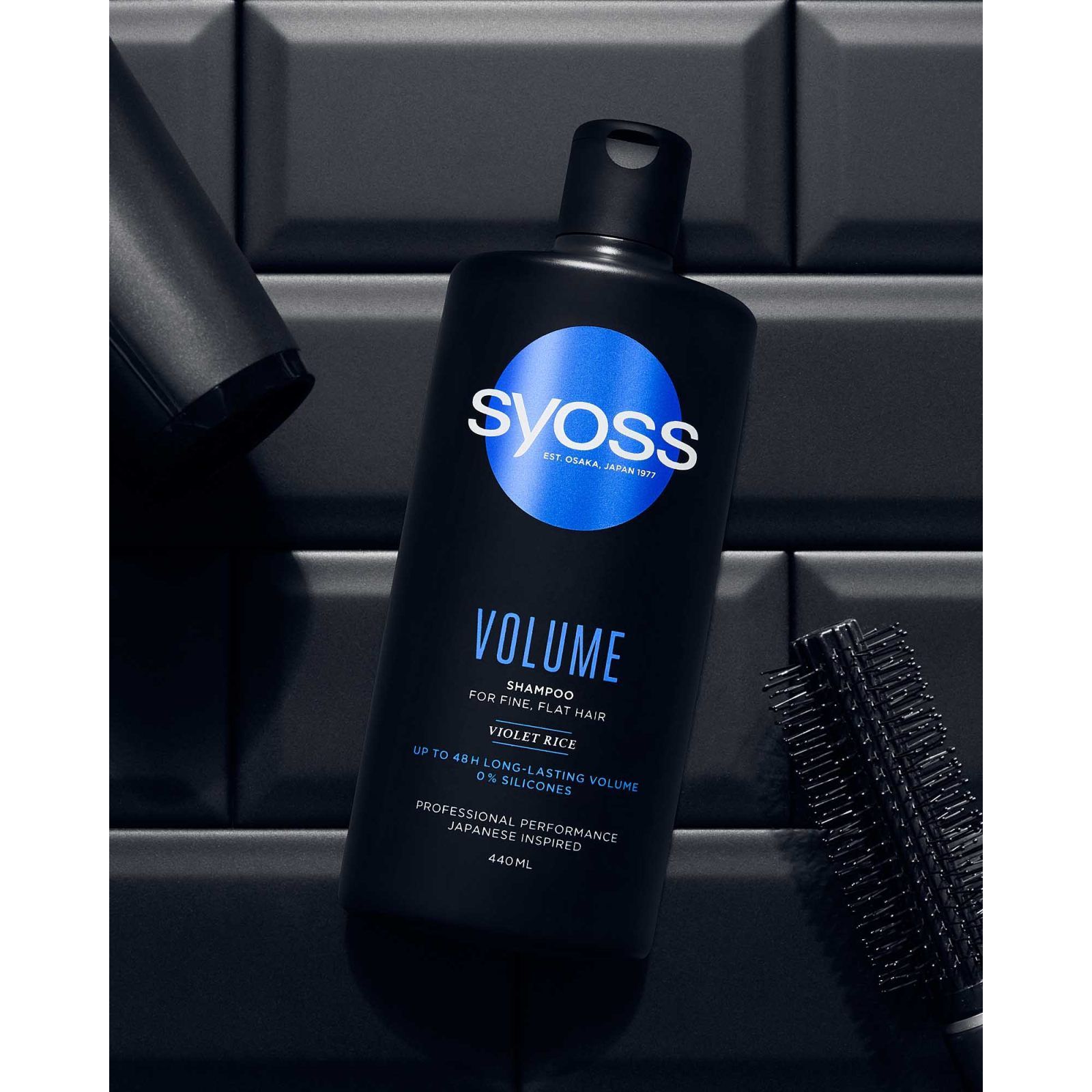 Шампунь Syoss Volume з Фіолетовим Рисом для тонкого волосся без об'єму 440 мл (4015100338942/9000101277296) зображення 3