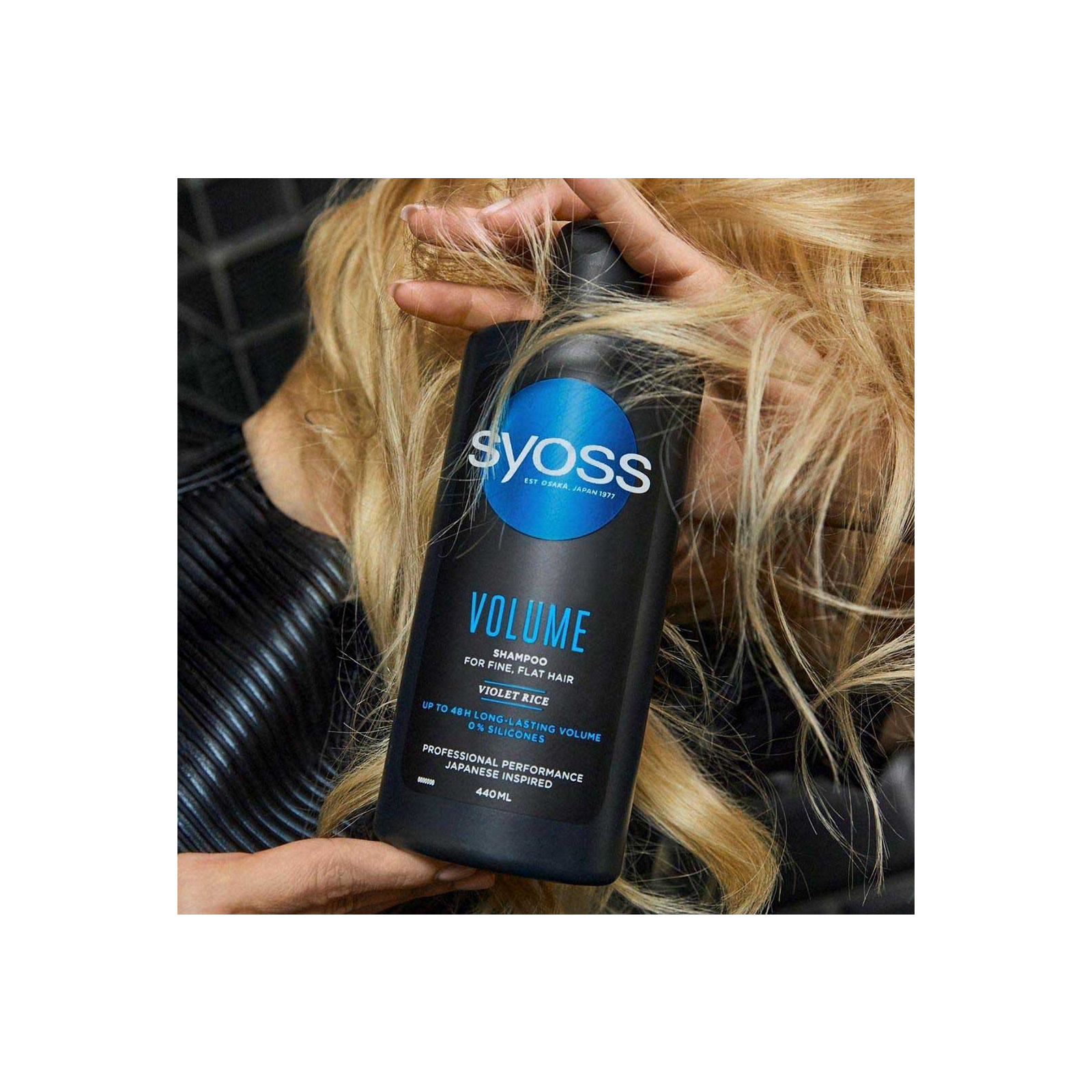 Шампунь Syoss Volume з Фіолетовим Рисом для тонкого волосся без об'єму 440 мл (4015100338942/9000101277296) зображення 8